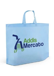 Non-Woven Flat Bag Making Machine with Online Handle