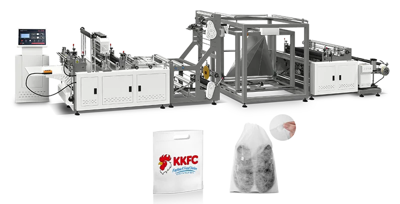 Automatic Non Woven Flat Bag Making Machine