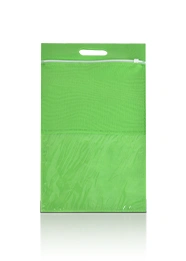 Non Woven Zipper Bag Making Machine (3-layers Material Feeding)