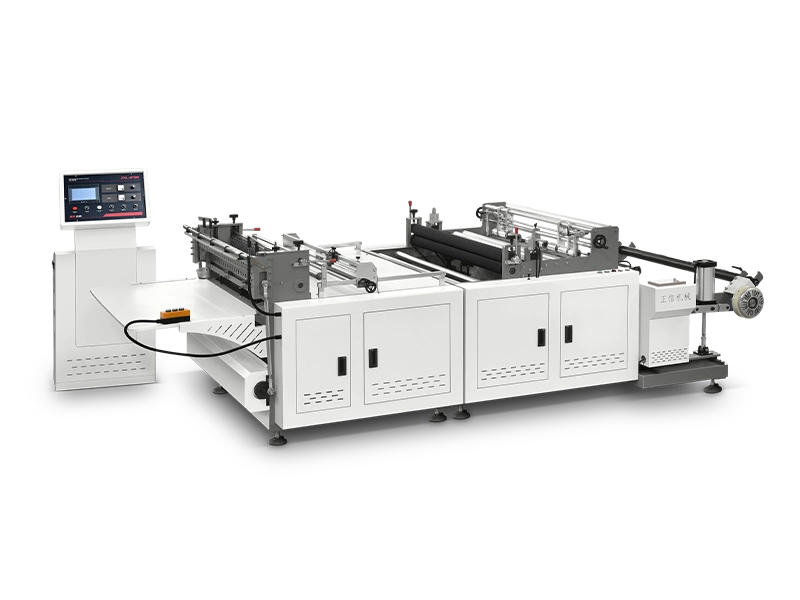 Non Woven Cross Cutting Machine With Ultrasonic Welding