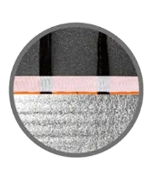 Bag height, width and gusset dimensions diagram