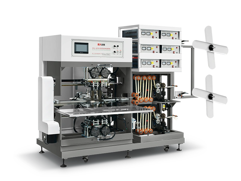 Semi Auto Double Loop Non Woven Handle Sealing Machine