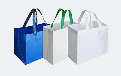 Woven Strap Handle 3D Bag